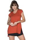 Blusa Mullet Longa Tapa Bumbum Sobre Legging Lisa
