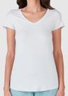 Blusa Mullet Malwee 1000037400 Feminina Decote V Viscose T. P/XGG