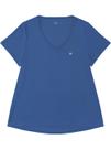 Blusa Mullet Malwee Sport 1000132813 Feminina Plus Size Dry UV50+ Poliamida T. G1/G3