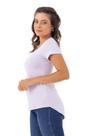 Blusa Mullet Tampa Bumbum Feminina Básica Viscose Lisa Slim 3027.C1