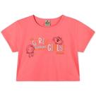 Blusa Mundo Lilica Manga Curta Malha Infantil - Mundo Ripilica