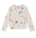 Blusa Mundo Ripilica- Cinza & Rosa-Tamanho 3