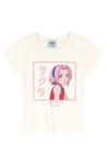 Blusa Naruto infantil menina Brandili