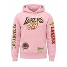Blusa NBA LA Lakers Moletom Mitchell & Ness Rosa - Masculino Tamanho:GGCor:Rosa