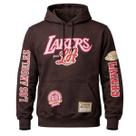 Blusa NBA Moletom Sugar LA Lakers Marrom - Masculino Blusa NBA Moletom Sugar LA Lakers Marrom - Masculino