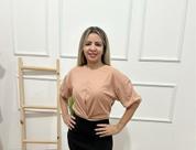 Blusa nude