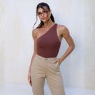 Blusa Ombro Só Alça Com Elástico Feminina Revanche Lucena