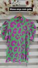 Blusa oncinha verde