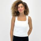 Blusa Pacific Blue Regata Básica Canelada Feminina