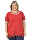 Blusa passarela plus size fenomenal
