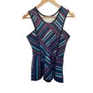 Blusa Peplum Com Viés Lança Perfume