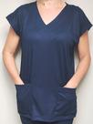 Blusa Pijama Hospitalar malha canelada cm elastano premium