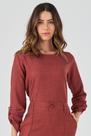 Blusa PKS Manga Longa Terracota