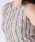 Blusa Plus Size Feminina Estampada Marisa Off White-16007