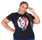Blusa Plus Size Feminina Leão ( G1 e G2)