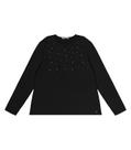 Blusa Plus Size Feminina Manga Longa Secret Glam Preto