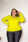Blusa plus size manga longa Blusa plus size manga longa