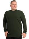 Blusa Plus Size Masculina Anistia Lisa Manga Longa Militar