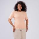Blusa plus size modal algodão fem