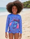 Blusa Proteção Uv50+ Stitch e Lilo Animê