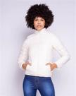 Blusa puffer branca Blusa puffer branca