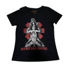 Blusa Red Hot Chilli Peppers Camiseta Baby Look Bo611