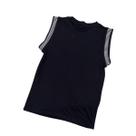 Blusa Regata Básica Feminina Gola Redonda