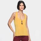 Blusa Regata Carmim Básica Feminina
