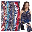 Blusa Regata Estampada Tipo Nadador com Argola nas Costas