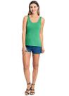 Blusa Regata Feminina Básica Plaquinha Decorativa