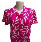 Blusa regata feminina crepe estampa folhas Blusa regata feminina crepe estampa folhas
