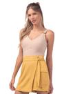 Blusa Regata Feminina Marialicia com Detalhe de Argola