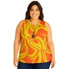 Blusa Regata Feminina Plus Size, Estampadas