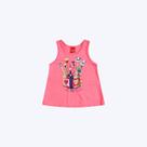 Blusa Regata Infantil Menina Kyly 1000996 Mescla