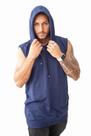 Blusa Regata Masculina C/ capuz Bolso Canguru Estilosa Old School (M30)