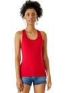 Blusa Regata Nadador Feminina Básica em Cotton Light Malwee