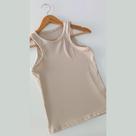 Blusa Regata Ribana Feminina Lisa Tamanho M Blusa Regata Ribana Feminina Lisa Tamanho M