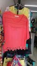 Blusa Rendada Laranja
