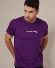 Blusa roxa masculina Blusa roxa masculina