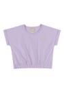 Blusa Roxa Viscose Infantil Coloritta