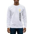 Blusa São Carlo Acutis Comic Católico Moletom Branco Cor:BrancoTamanho:GG Blusa São Carlo Acutis Comic Católico Moletom Branco Cor:BrancoTamanho:GG