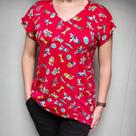 Blusa Scrub Pijama Hospitalar Cirúrgico malha estampa Digital