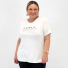 Blusa Secret Glam Manga Curta Plus Size Feminina