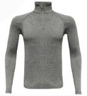 Blusa Segunda Pele Masculina Ultra Go Ahead Inverno Cinza