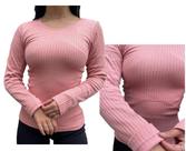 Blusa Segunda Pele Térmica Canelada Feminina - Blusa Flanelada