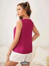 Blusa Sem Mangas Chique Verão
