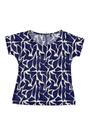 Blusa Simplicidade Japonesa Estampada Cor do Céu - Conforto e Estilo Blusa Simplicidade Japonesa Estampada Cor do Céu - Conforto e Estilo