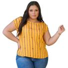 Blusa social decote canoa aberturas laterais crepe georgette sem elastano estampado - Blusa feminina elegante 36 ao 50 Blusa social decote canoa aberturas laterais crepe georgette sem elastano estampado - Blusa feminina elegante 36 ao 50