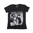 Blusa Sonic Youth Camiseta Baby Look Banda de Rock Bo636