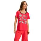 Blusa Stroke Lê Manga Curta - 150011D954